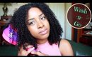 Quick & Easy Wash-n-Go Tutorial on Kinky Curly Hair | HerGivenHair