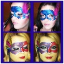 K and J Masquerade Masks