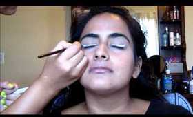 Me Doing My Sisters Makeup (Bright Fun)