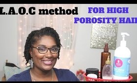 L.A.O.C method:Moisture Retention for High Po's