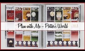 Plan With Me | Potter's World (Erin Condren Vertical)