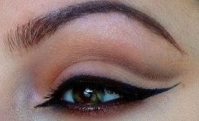 HOW TO  get a soft cut crease eyeshadow look / bh cosmetics, ardell lashes corset, tart mascara