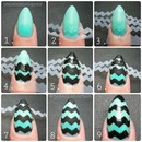 my zigzag nail art pictorial 