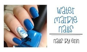 Watermarble Nails | NailsByErin