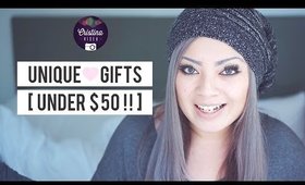 Last Minute Unique Holiday Gift Guide (under $50!)