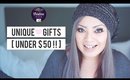 Last Minute Unique Holiday Gift Guide (under $50!)