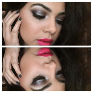 Hey girls! This was my New Years Eve look. Based around the MUFE Holodiam powder in 303. Did you a step by step youtube tutorial for this look. Video available here on My beautylish page :) or check out my youtube.com/AlanaRodriguez 