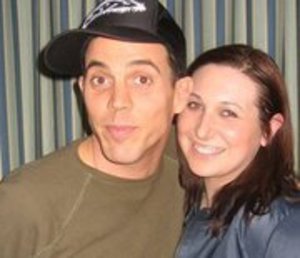 Went to visit Steve-O at his hotel when he was in Boston for his stand up.