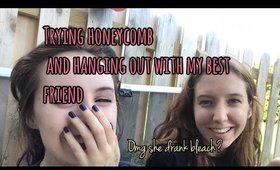 Trying honeycomb || Indiana Vlog