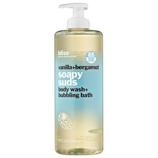 Bliss Vanilla + Bergamot Soapy Suds Body Wash + Bubbling Bath