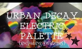 Urban Decay Electric Palette - First thoughts & swatches