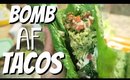 Healthy Bomb Tacos - Come with Me - Meatless Monday