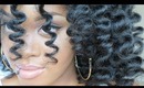The Perfect NO HEAT Spiral Bantu Knot Out on Natural Hair !