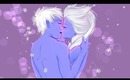 Jack Frost & Elsa - Fanart by DebbyArts