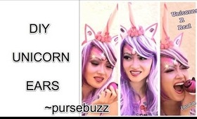 HOW TO DIY Unicorn Horn HAPPY HALLOWEEN!!!!!