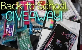 Huge Back-To-School GIVEAWAY! 3 Winners