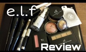 ELF COSMETICS- FULL PRODUCT REVIEW