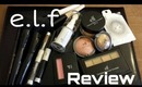 ELF COSMETICS- FULL PRODUCT REVIEW