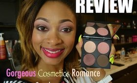 REVIEW: Gorgeous Cosmetics Romance Smokey Eyes Palette