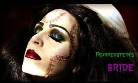 The Bride of Frankenstein Halloween Makeup