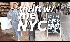 Thrifting for the first time in New York! Vintage shopping in Williamsburg