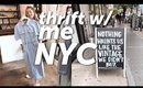 Thrifting for the first time in New York! Vintage shopping in Williamsburg