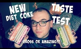 NEW DIET COKE FLAVORS!? [TASTE TEST] | SPENSER