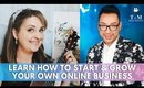 Learn How To Start & Grow Your Own Online Business | mathias4makeup