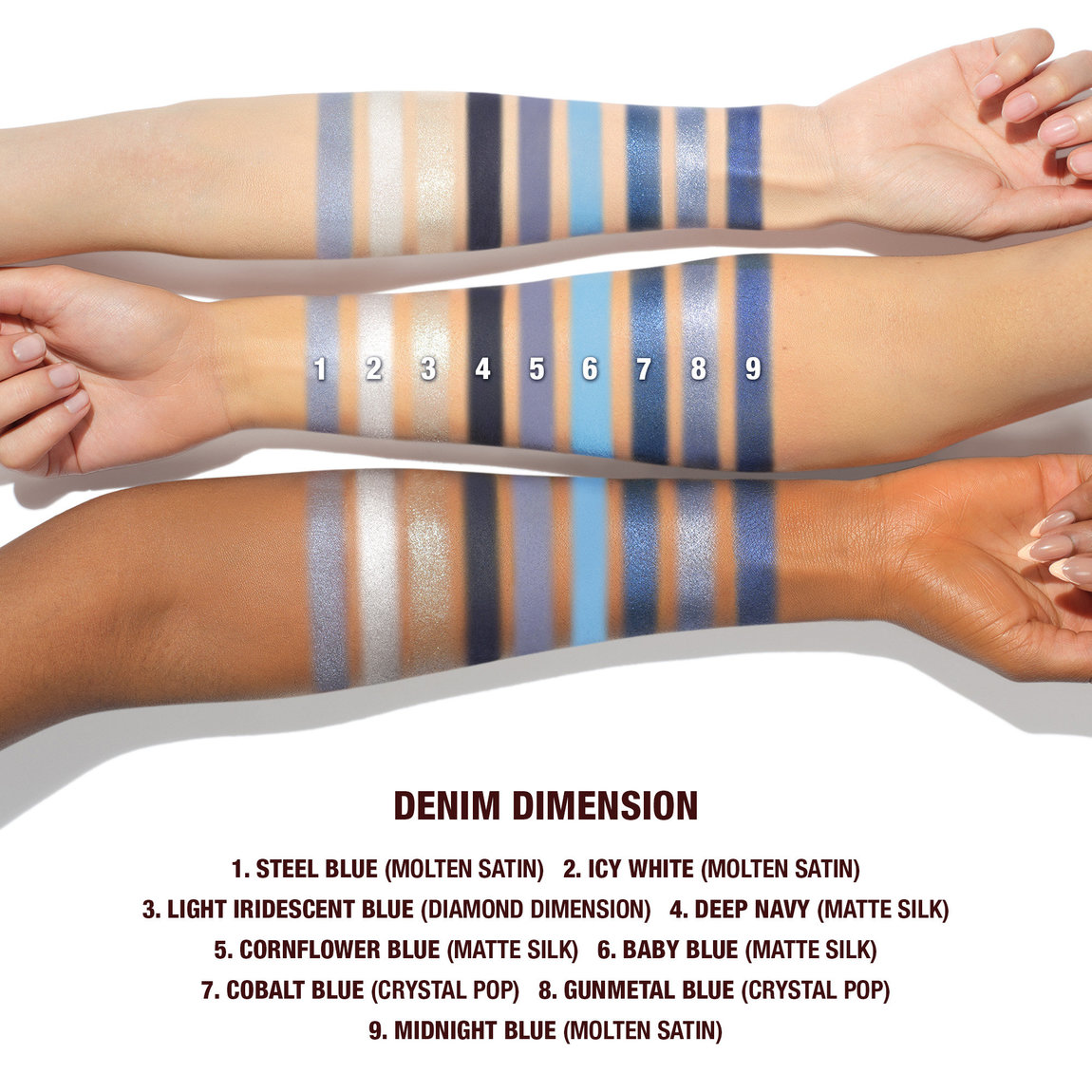 Charlotte Tilbury デニムディメンションアイパレット Charlotte Tilbury Palette of Beautifying Eye Trends Denim