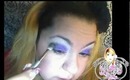 CITYGIRLW purple and green smokey eye entry