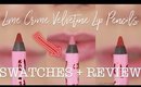 LIME CRIME LIP LINER | Velvetine Lip Pencils Swatches + Review