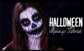 Scary Halloween Makeup Tutorial - Last Minute Halloween Makeup!