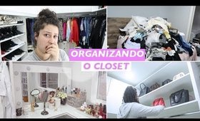 Organizando o Closet - Dia de Faxina! #DudaTodoDia EP 11