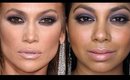 Jennifer Lopez 2015 Golden Globes Makeup Tutorial | YazMakeUpArtist