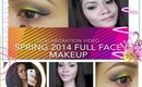 Spring 2014 Full-face makeup Tutorial