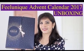 Feelunique Beauty Advent Calendar Holiday 2017 Unboxing, Review, Contents