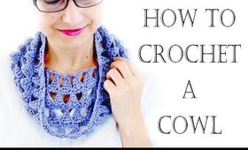 Crochet Neck Wrap Cowl