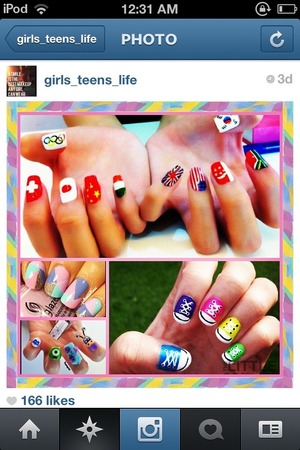 Very cute nails i was Lookin on Instagram and saw those 💘