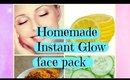 Homemade Instant glow face mask for all types of skin