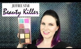 Jeffree Star Beauty Killer Palette Review, Live Swatches, Vegan & Cruelty Free | Phyrra