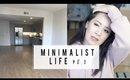 Minimalist Living Update: From 3000 sq ft Home to 730 sq ft Apartment | ANN LE