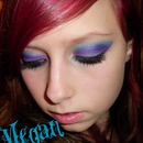 Light purple, Dark purple, Blue