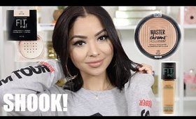 FULL FACE USING ONLY MAYBELLINE MAKEUP