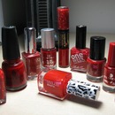 My beloved Red polishes!!!
