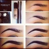 How to fill in your eyebrows.