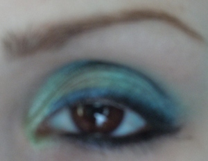 Look using my Coastal Scents Go Palette London