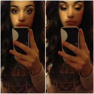 After a long night of enjoyment, my Mac make up is still there! 