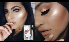 Kylie Lip Kit Exposed  | Swatches |  Review  | + Summer Glam Makeup Tutorial