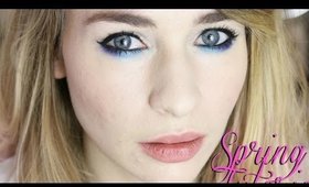 Bright Smokey Eye Spring Makeup Tutorial!