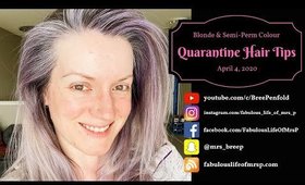 Quarantine Hair Tips | Arctic Fox Semi-Permanent | Toned Blonde | Fabulous Life of Mrs. P